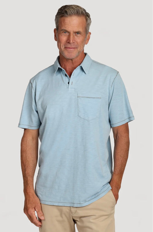 Slub Stitch Polo