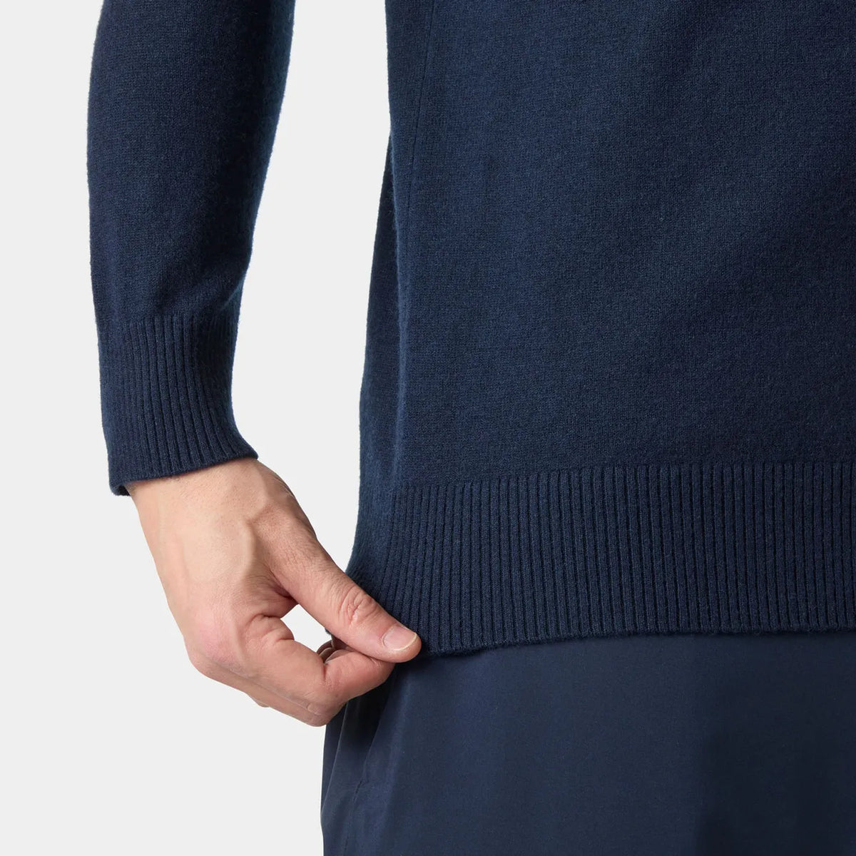 Afton Knitted 1/2 Zip | Navy