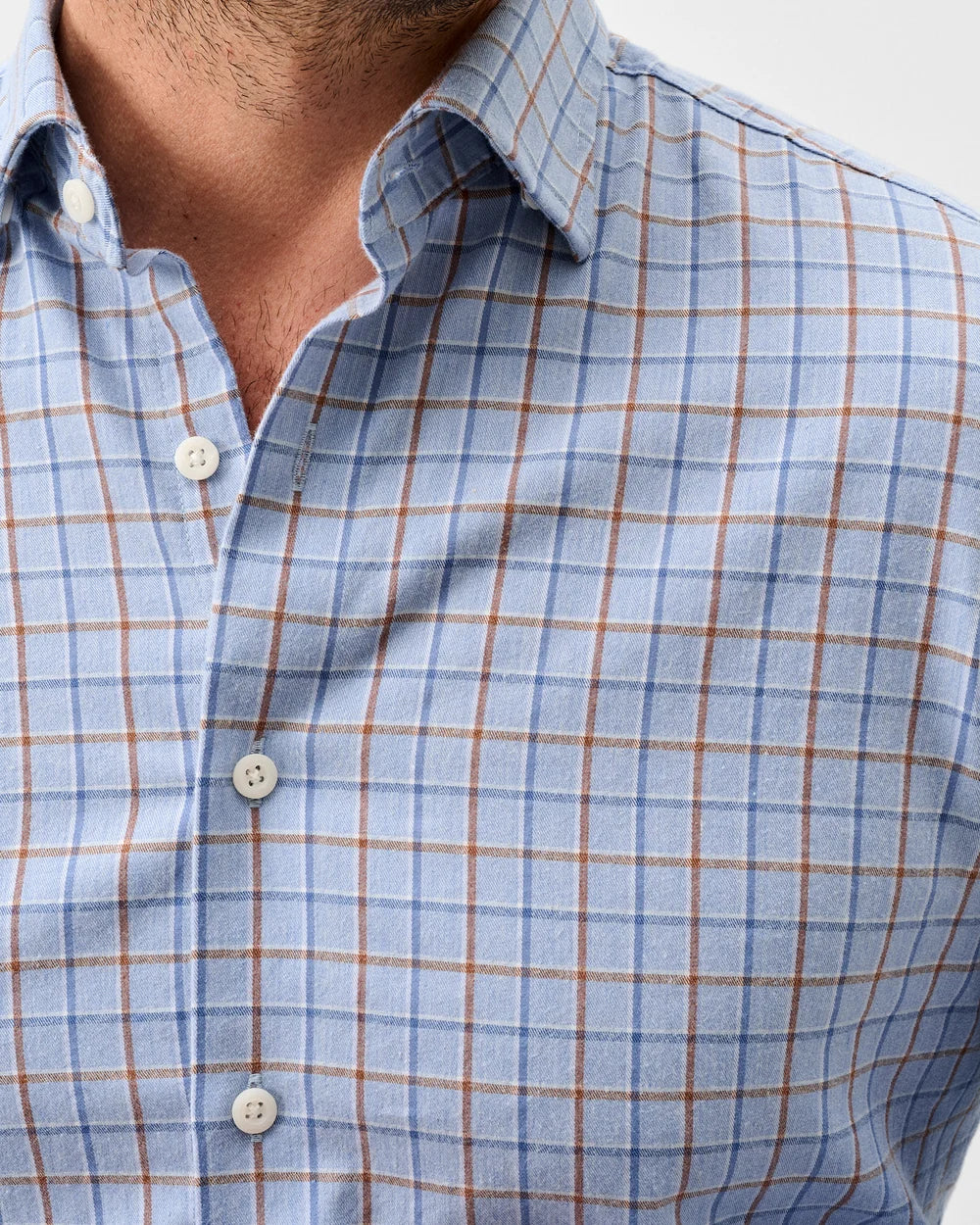 Chestnut Pane Performance Shirt | Salt Creek