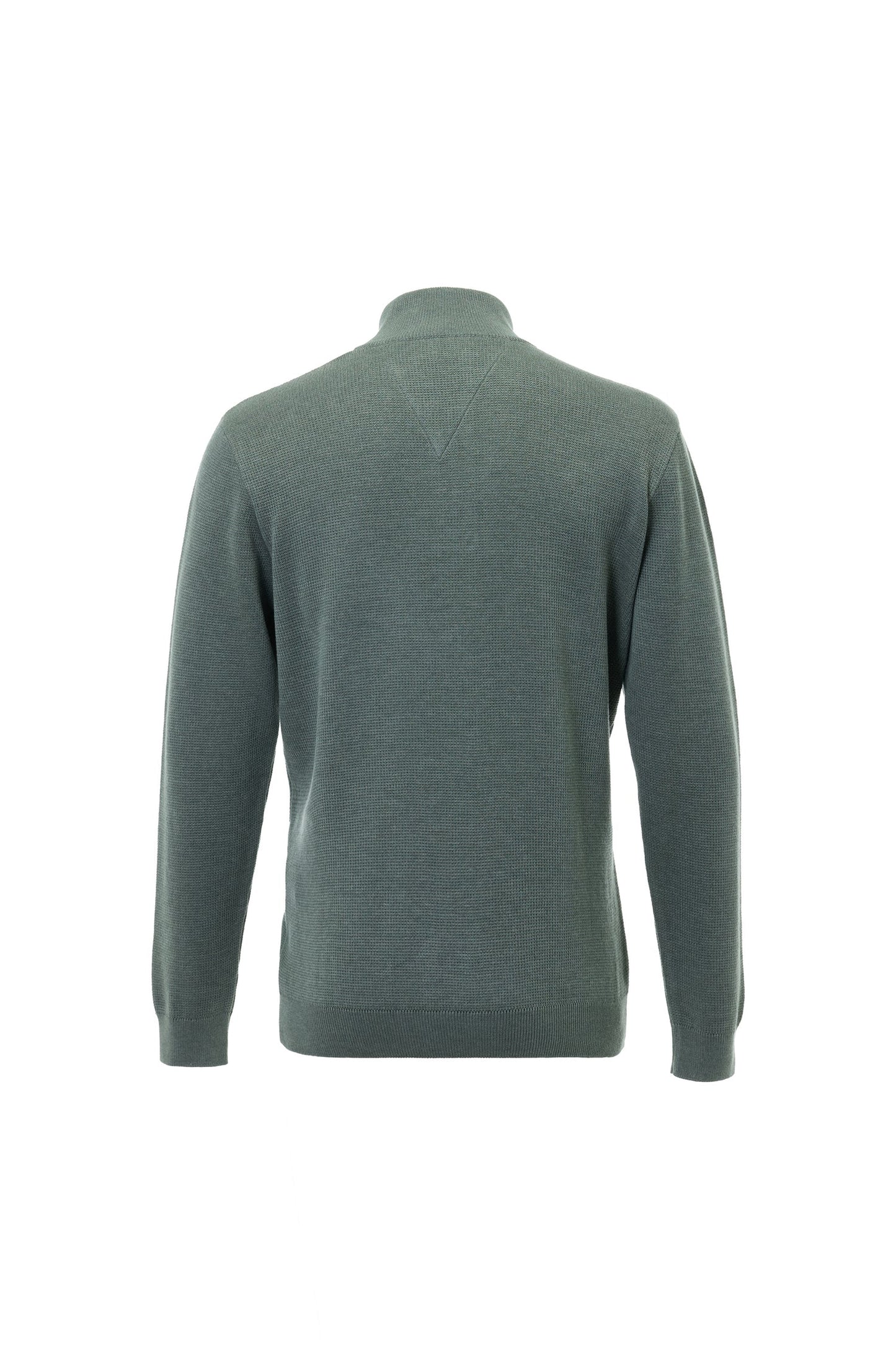Alcantara Trim 1/4 Zip | Khaki
