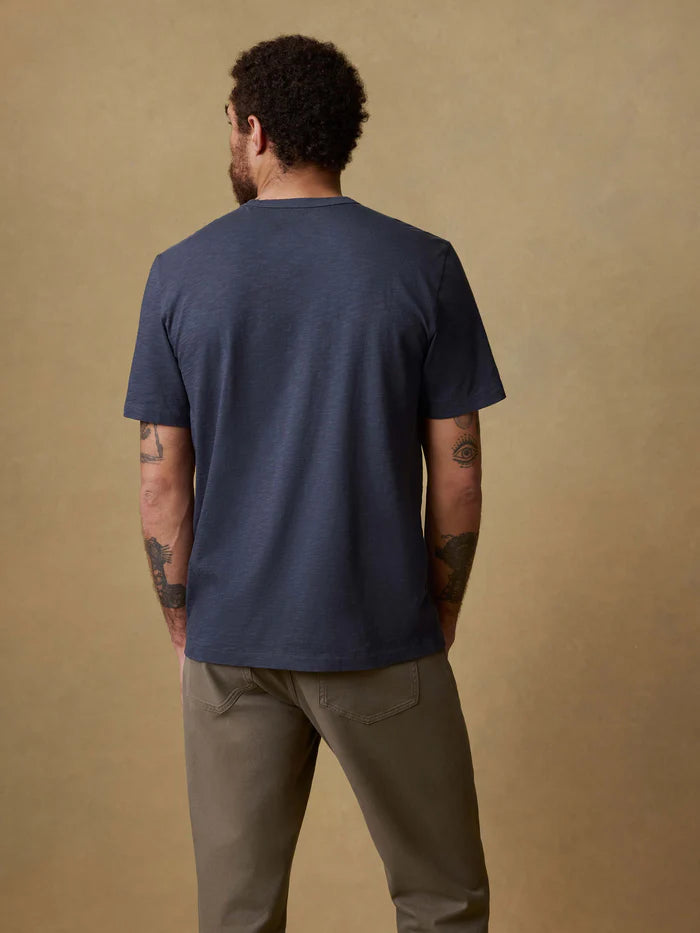 Sunwashed Pocket Tee | Dune Navy