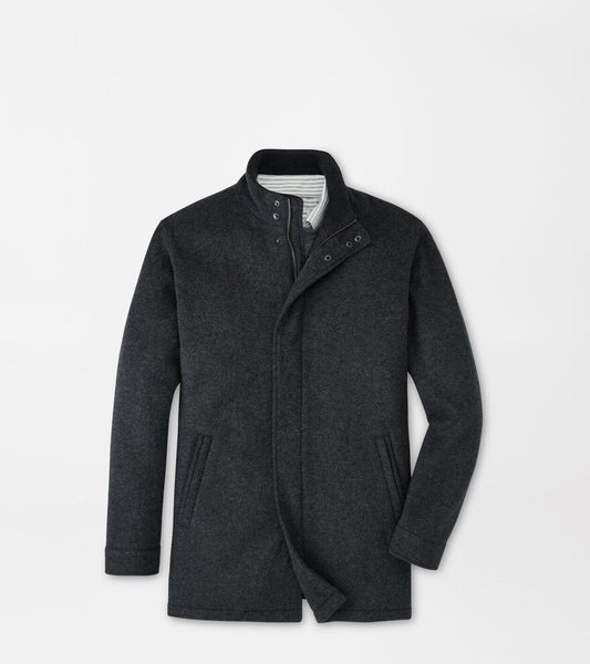 Crown Flex Merino City Coat | Iron