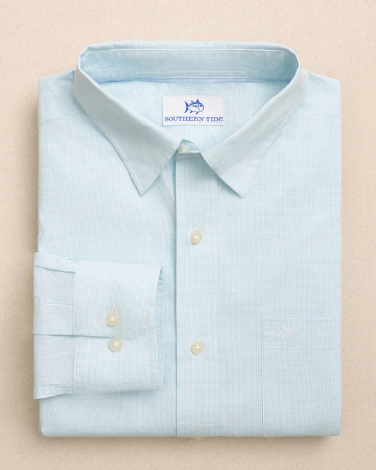 Screen Porch Sportshirt | Tropical Breeze Blue