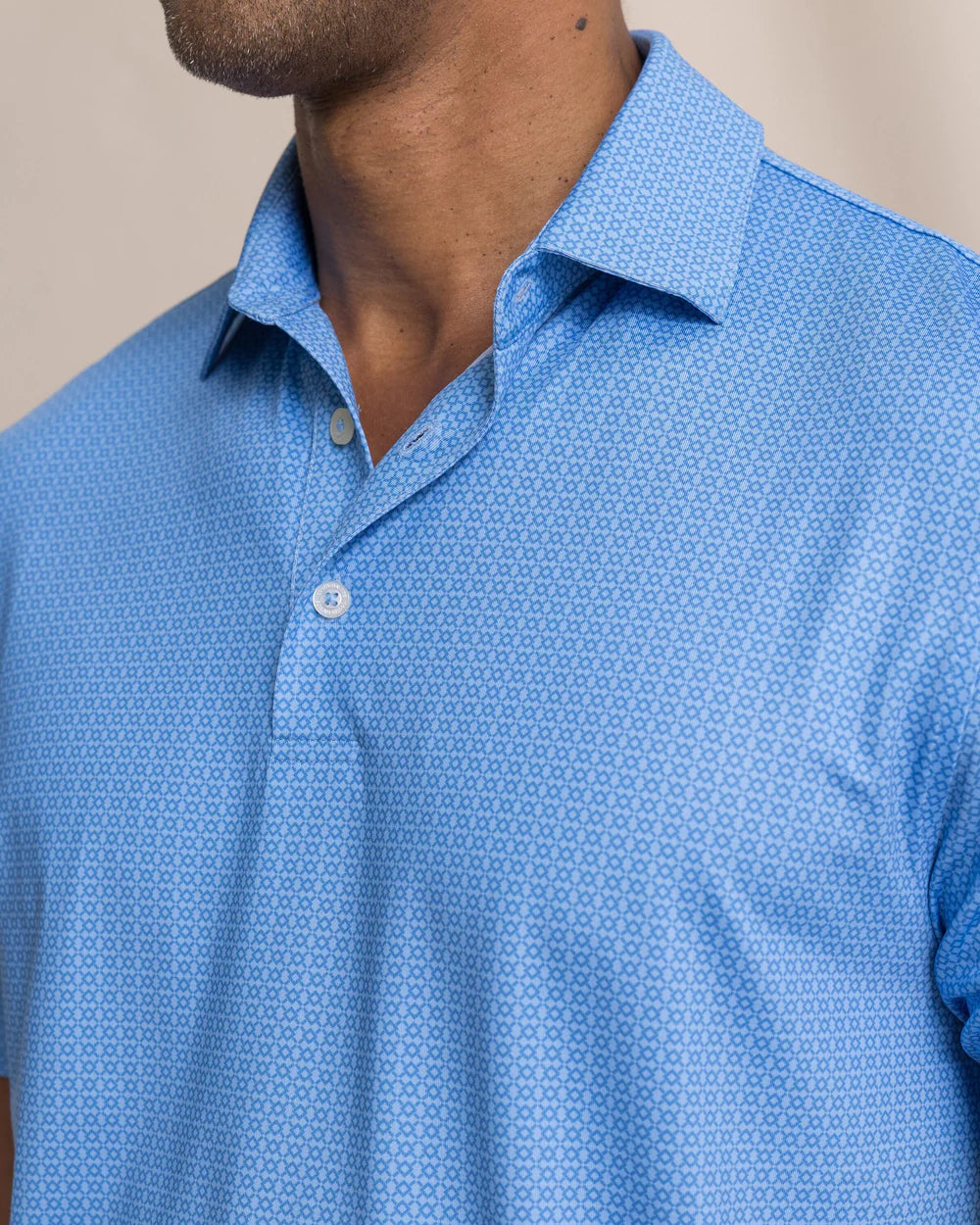 Driver Seaside Geo Polo | Blue Stream