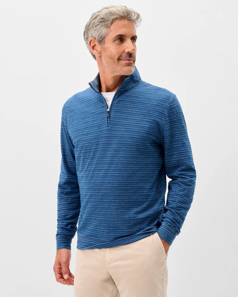 Genova 1/4 Zip | Indigo