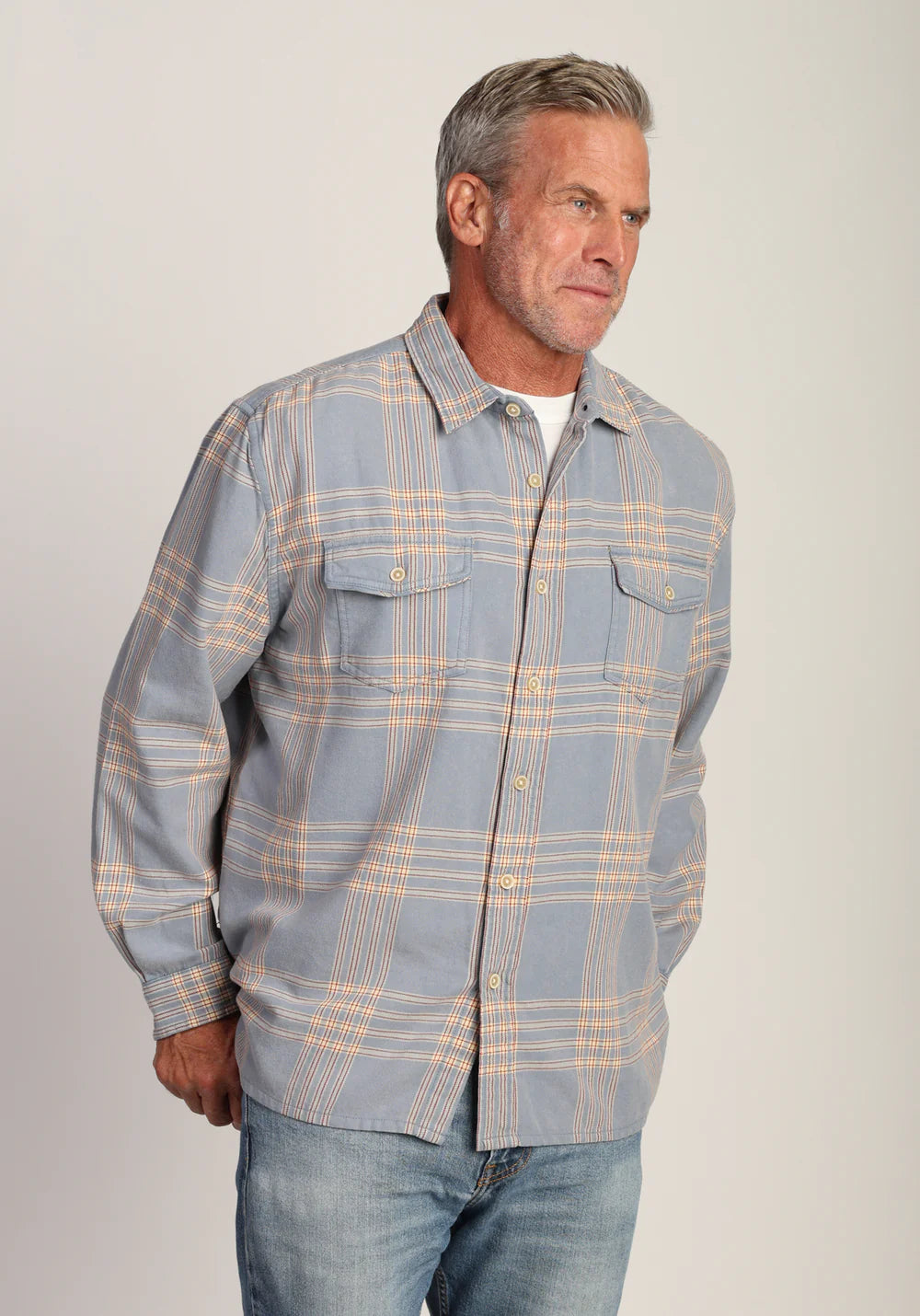 Blue Lake Plaid Shirt