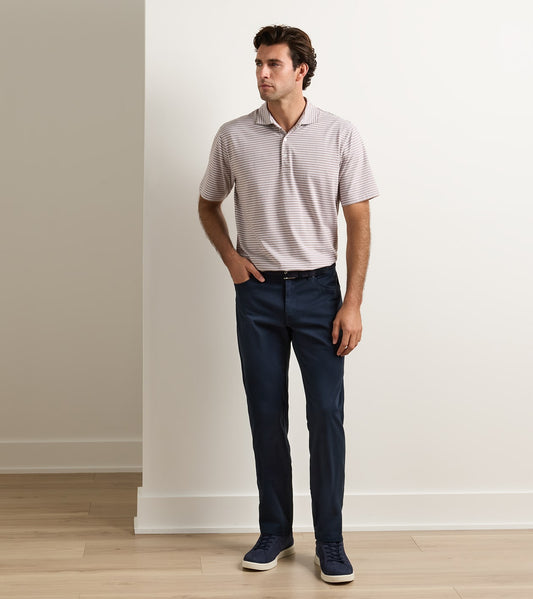 Signature Sateen Five-Pocket Pant | Midnight Navy