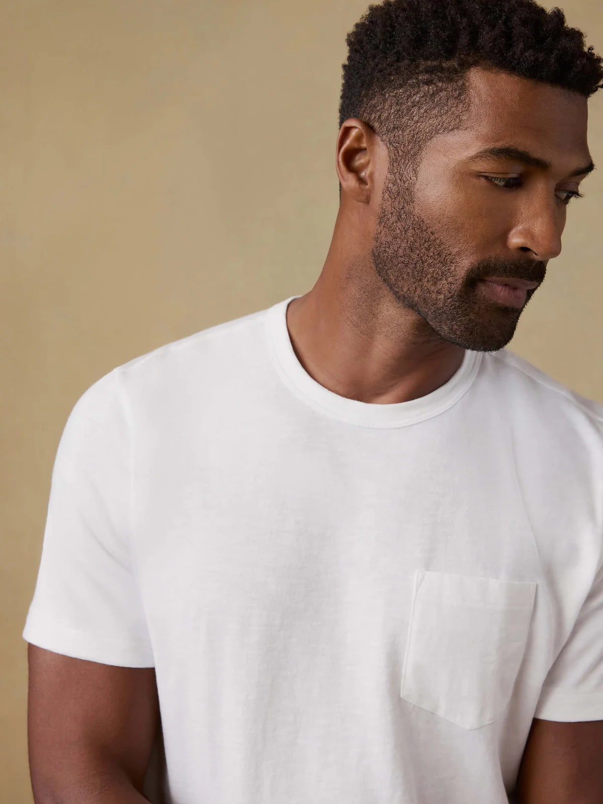 Sunwashed Pocket Tee | White