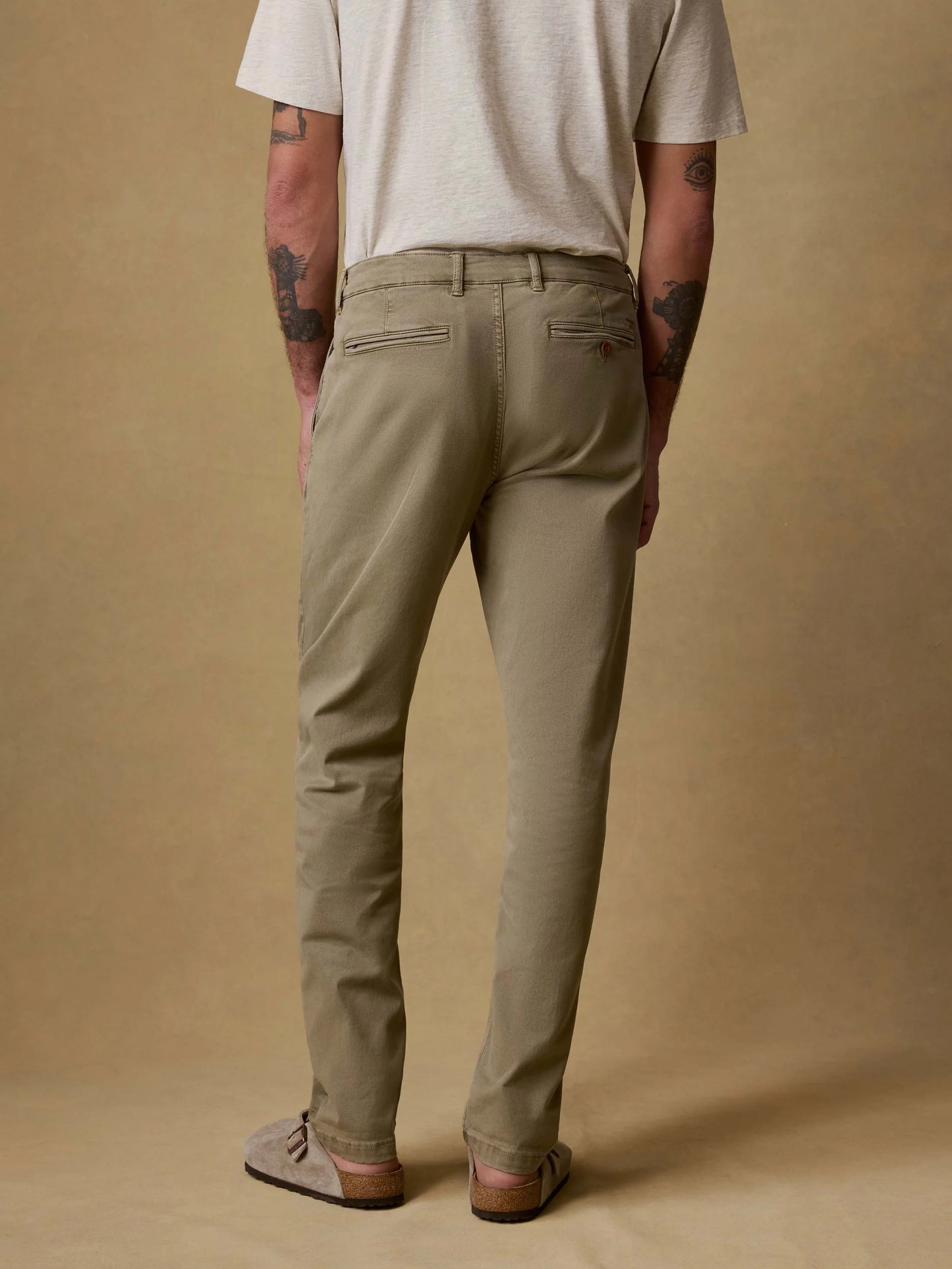 Coastline Stretch Chino | Olive Valley