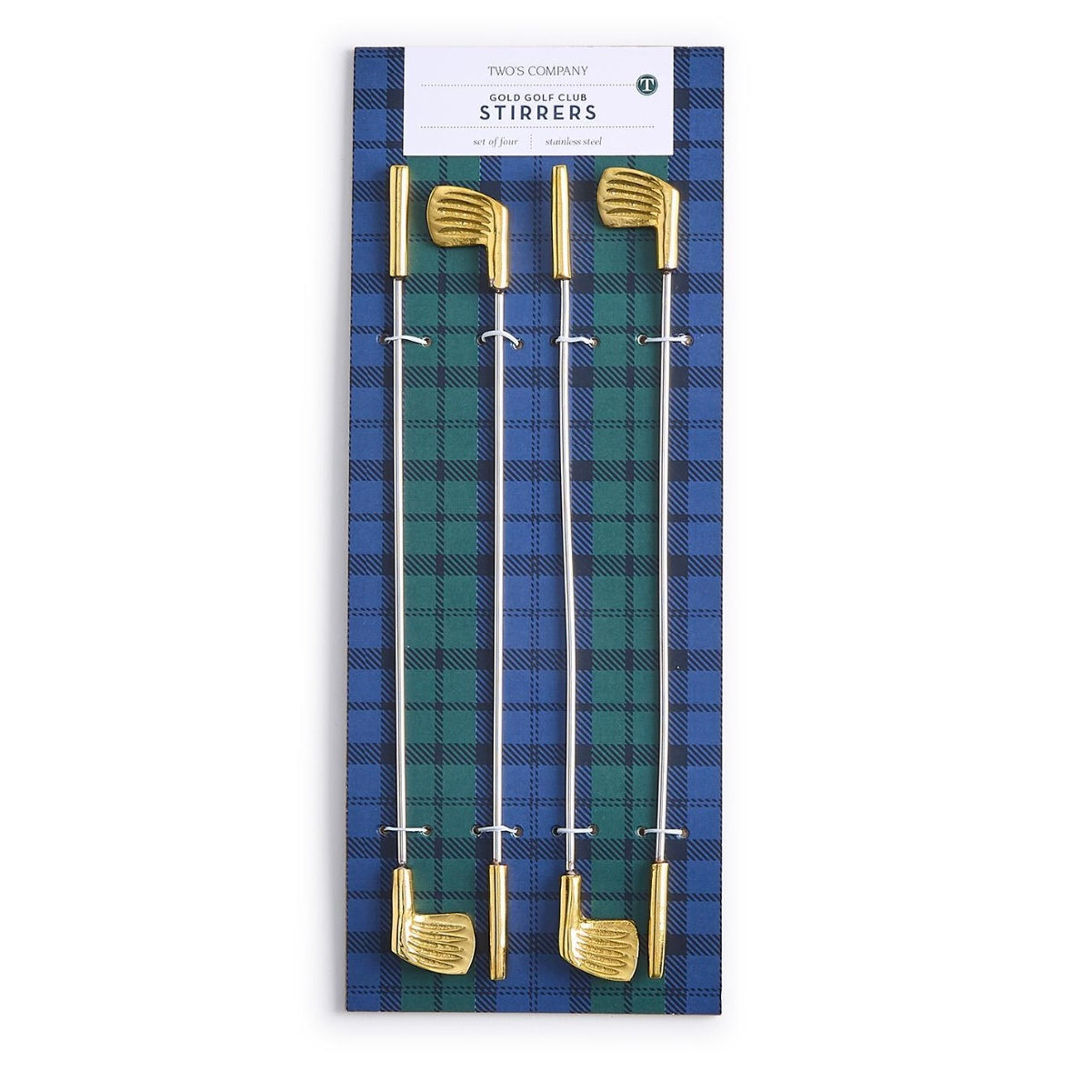 Gold Golf Club Stirrers