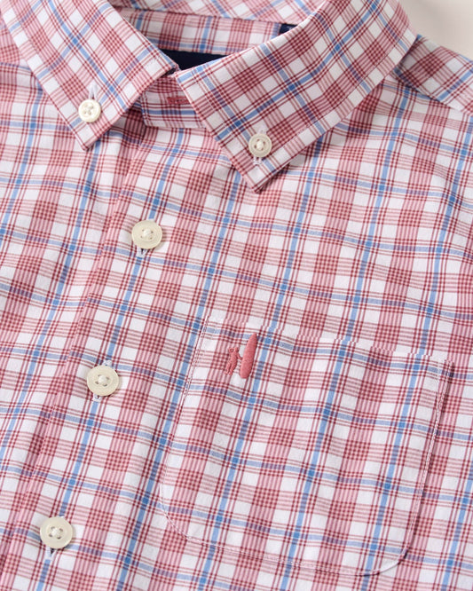 Y Brantley Shirt | Malibu Red
