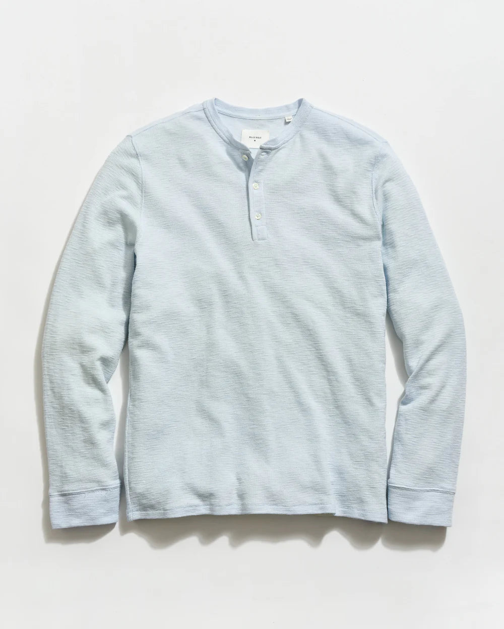 Slub Tuck Henley | Air Blue