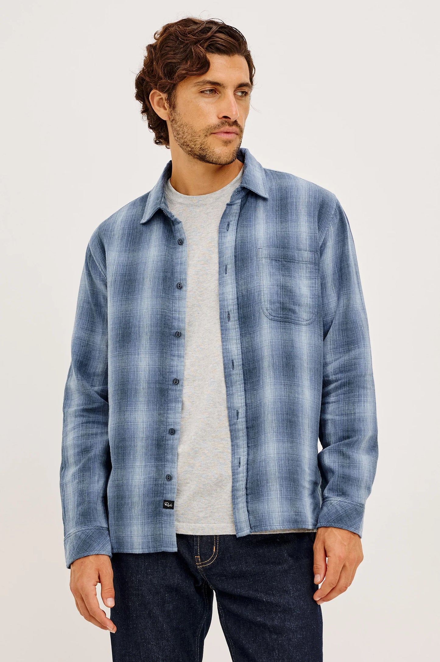 Owens Shirt | Blue Mist Shadow