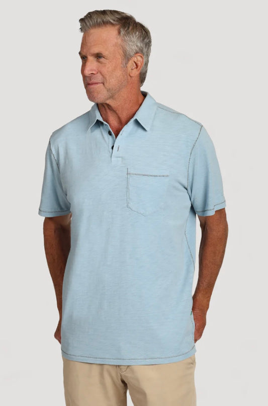Slub Stitch Polo