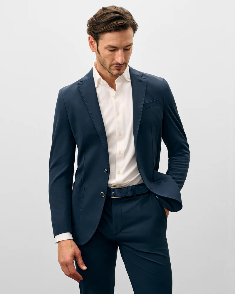 Hoffman Performance Stretch Knit Sport Coat | Navy