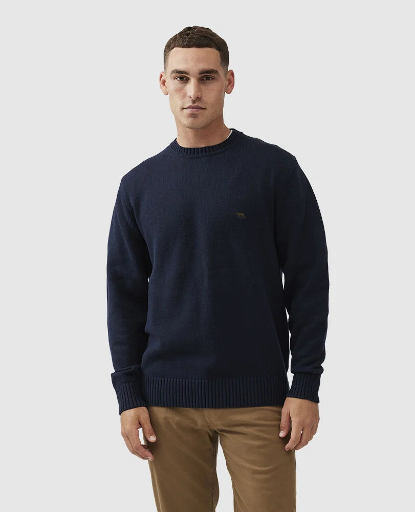 Gunn Crew Sweater | Sapphire