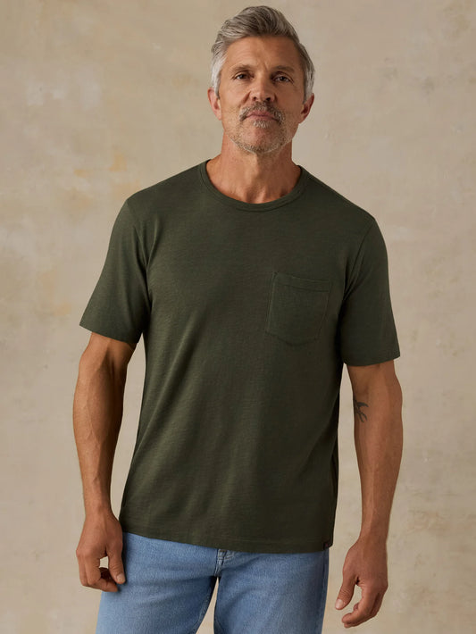 Sunwashed Pocket Tee | Forest Grove