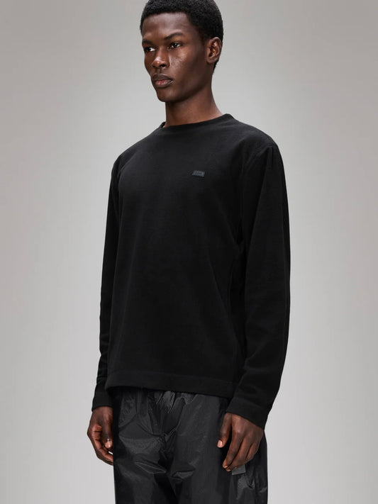 Addis Fleece Crewneck | Black