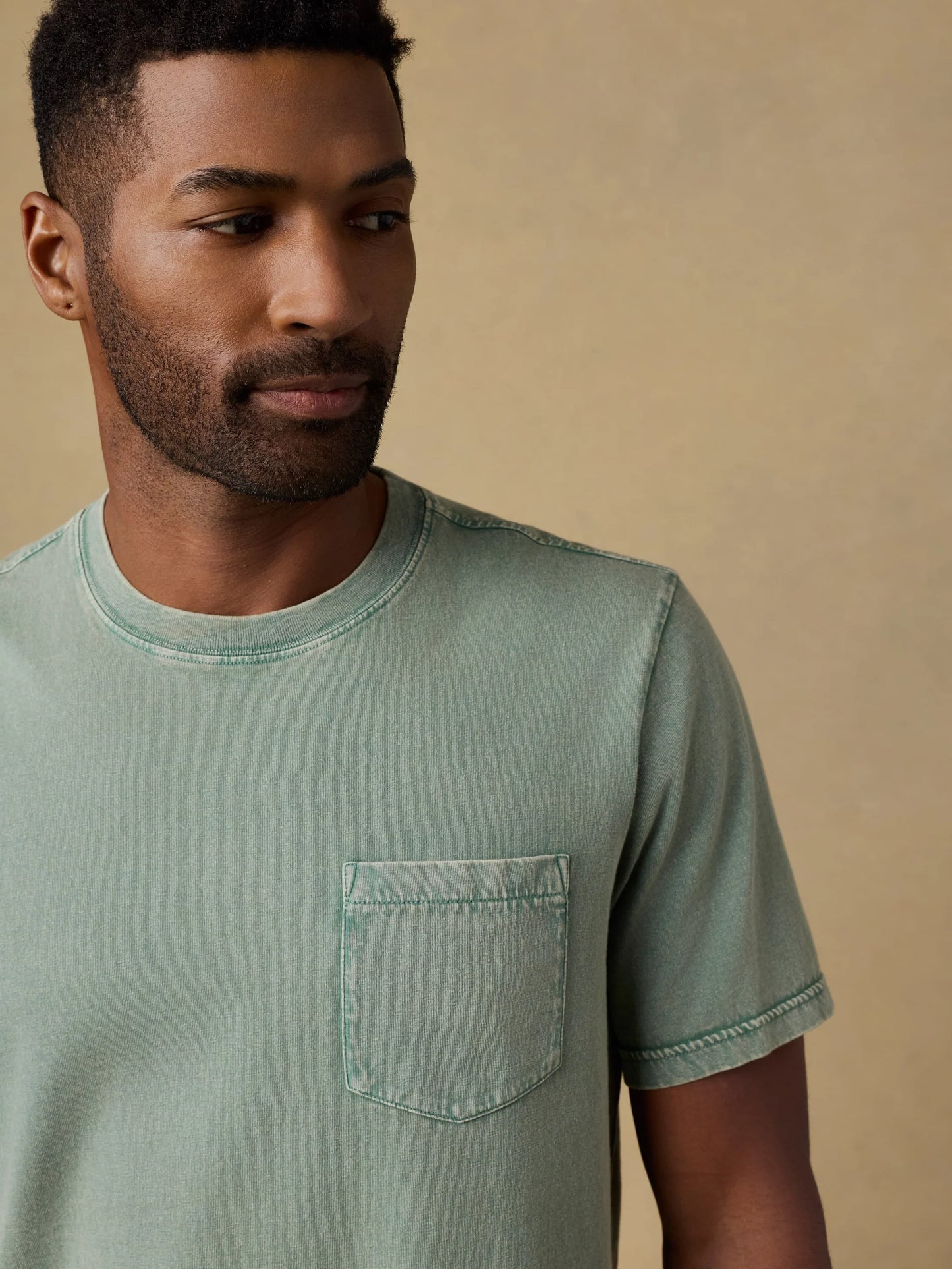 Recycled Cotton Tee | Coastal Sage