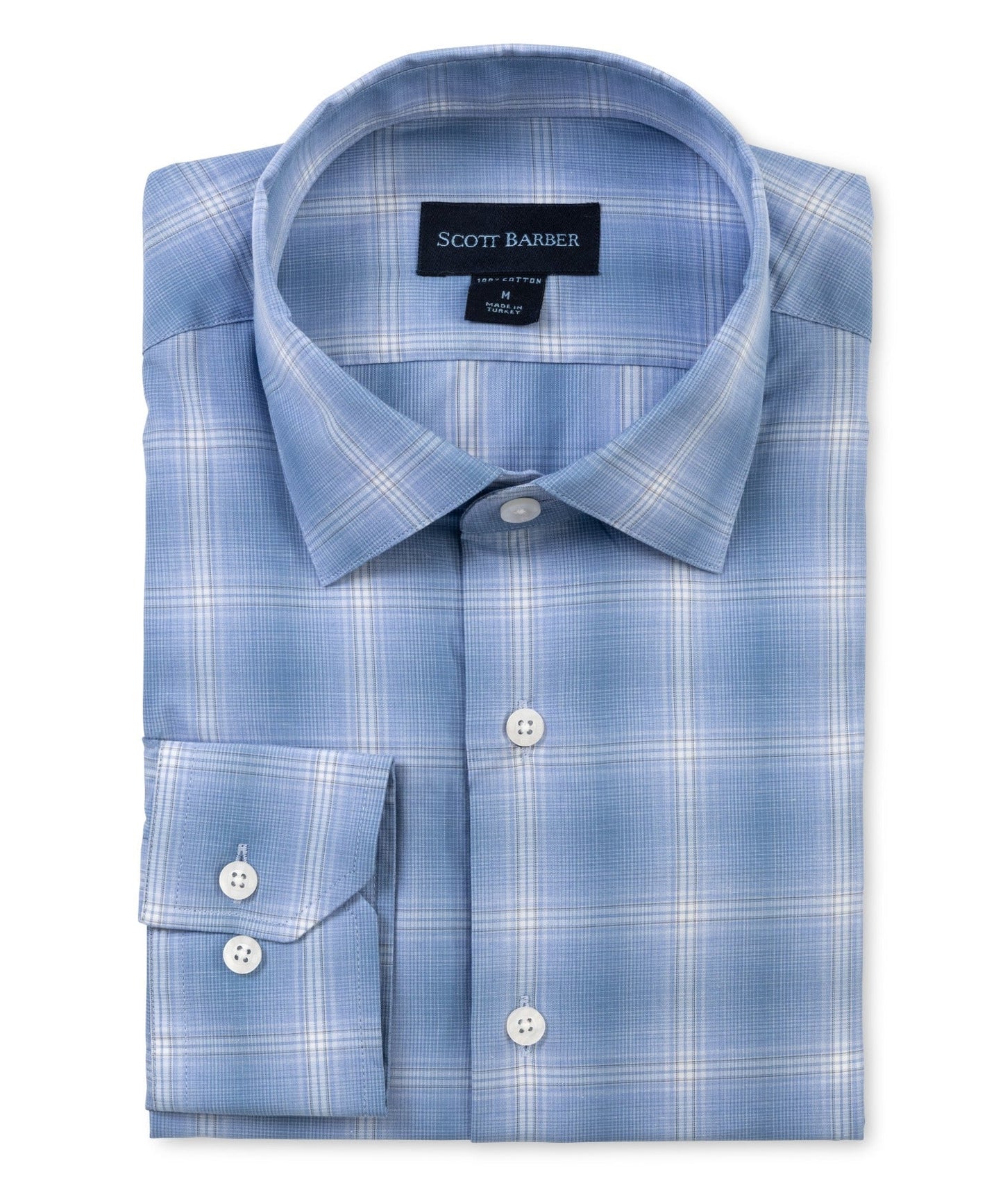 Canclini Poplin Plaid | Blue