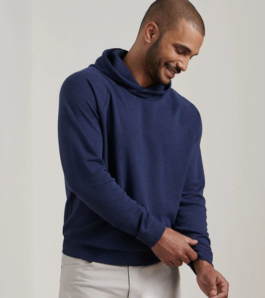 Crown Comfort Knit Hoodie | Navy
