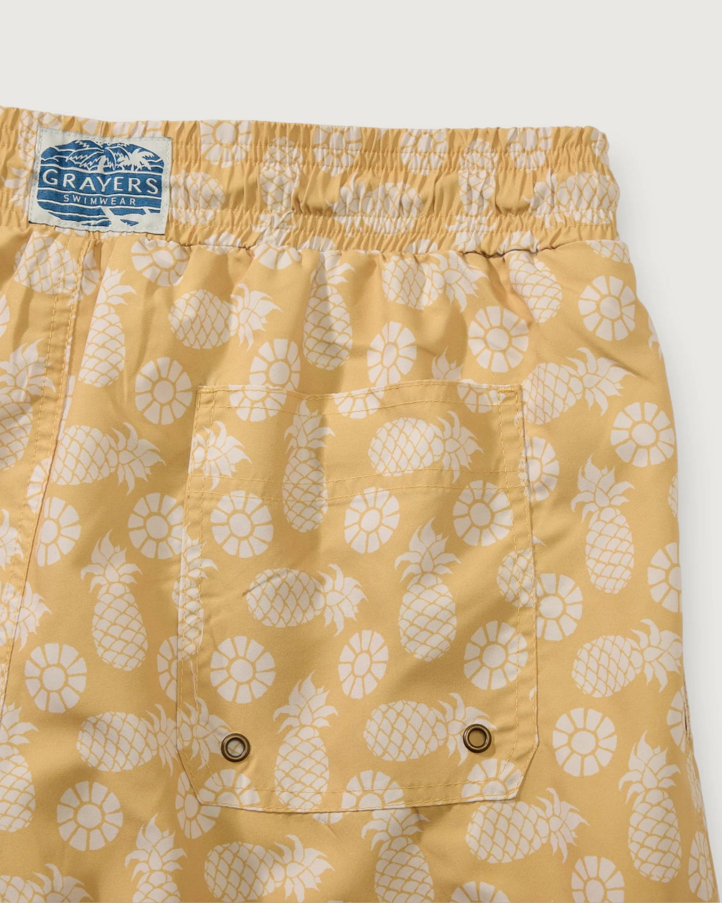 Eco Swim Trunk | Pineapple