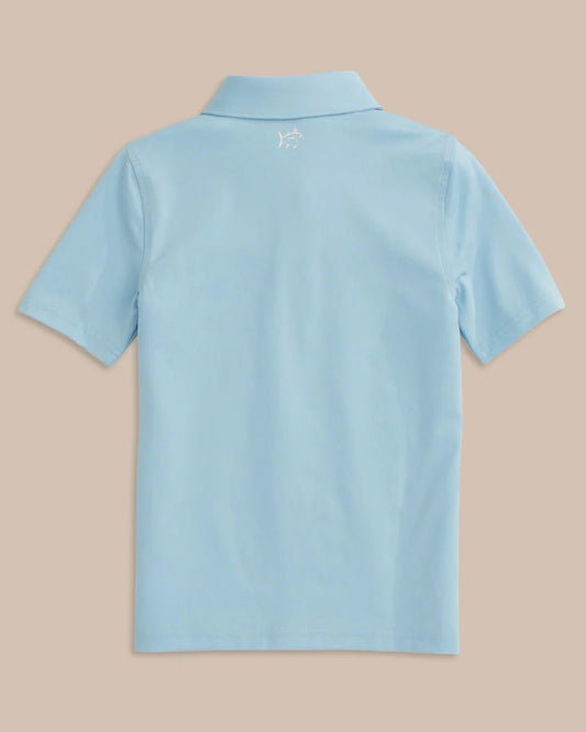 Boys Driver Perf Polo | Sky Blue