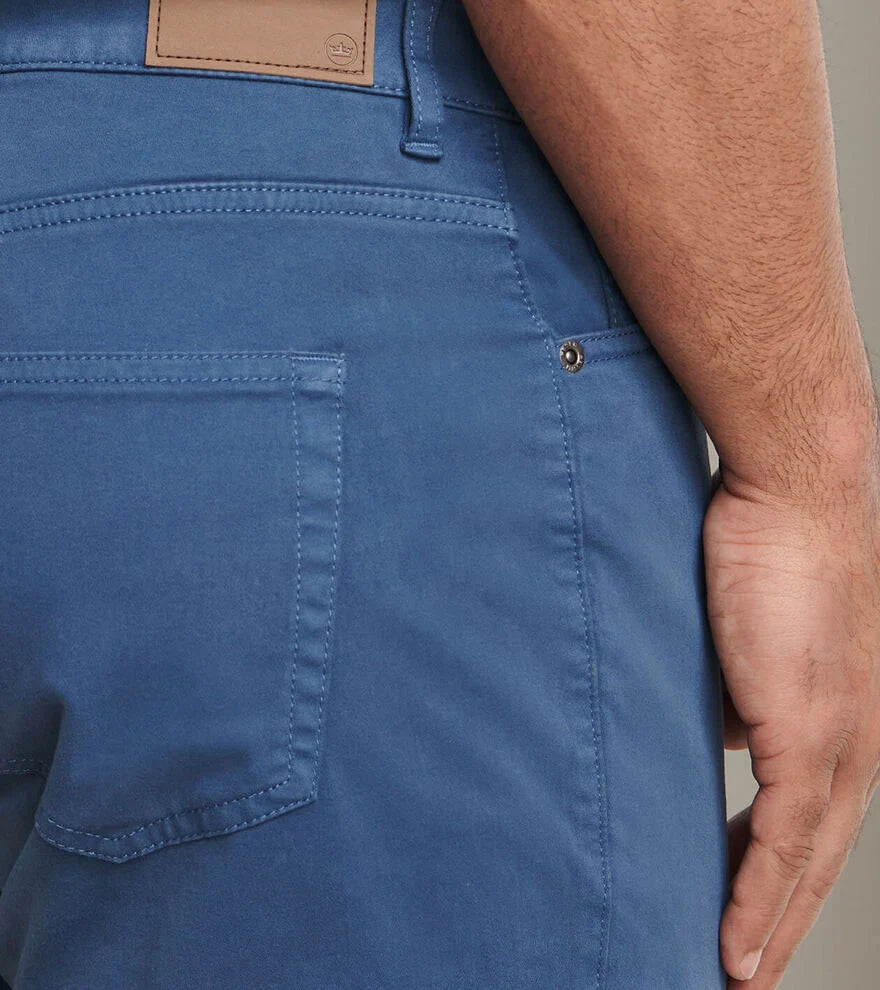 Signature Sateen Five-Pocket Pant | Navy