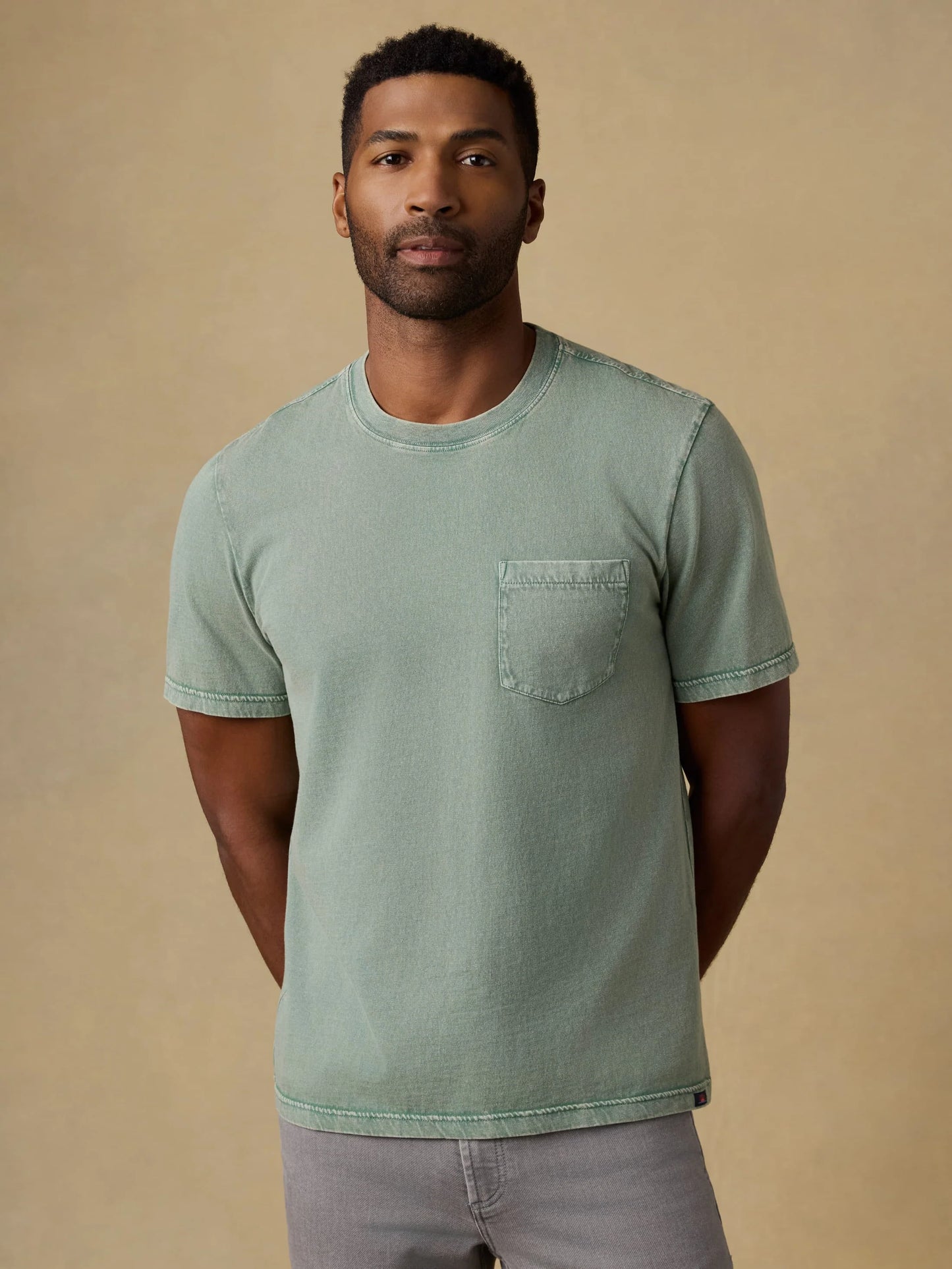 Recycled Cotton Tee | Coastal Sage