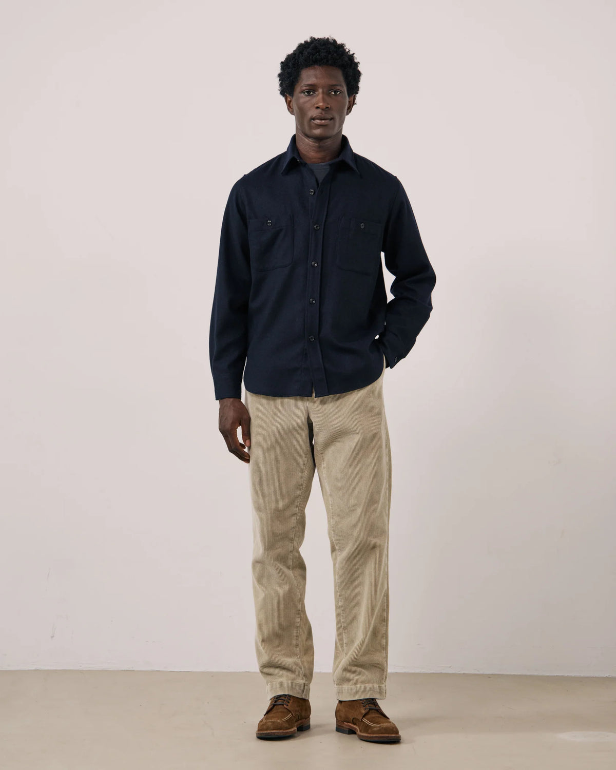 Percey Shirt | Navy