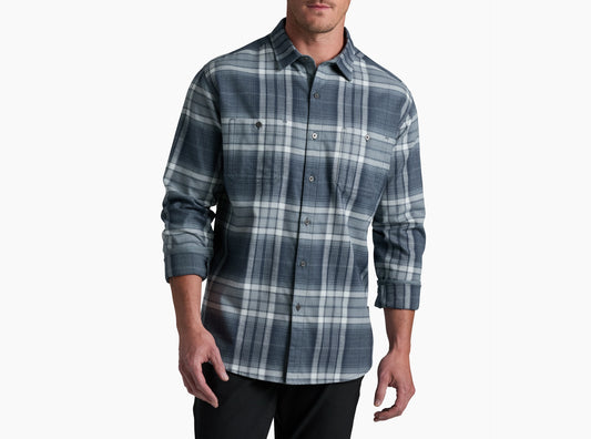 Fugitive Flannel | Steel Blue