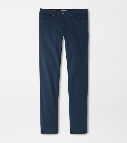 Crown Cotton Canvas Five-Pocket Pant | Atlantic Navy