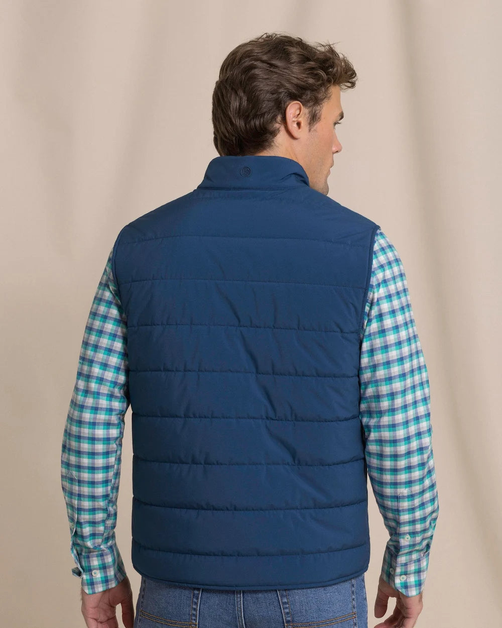 Marsh Creek Cove Quilted Vest | Nautical Blue