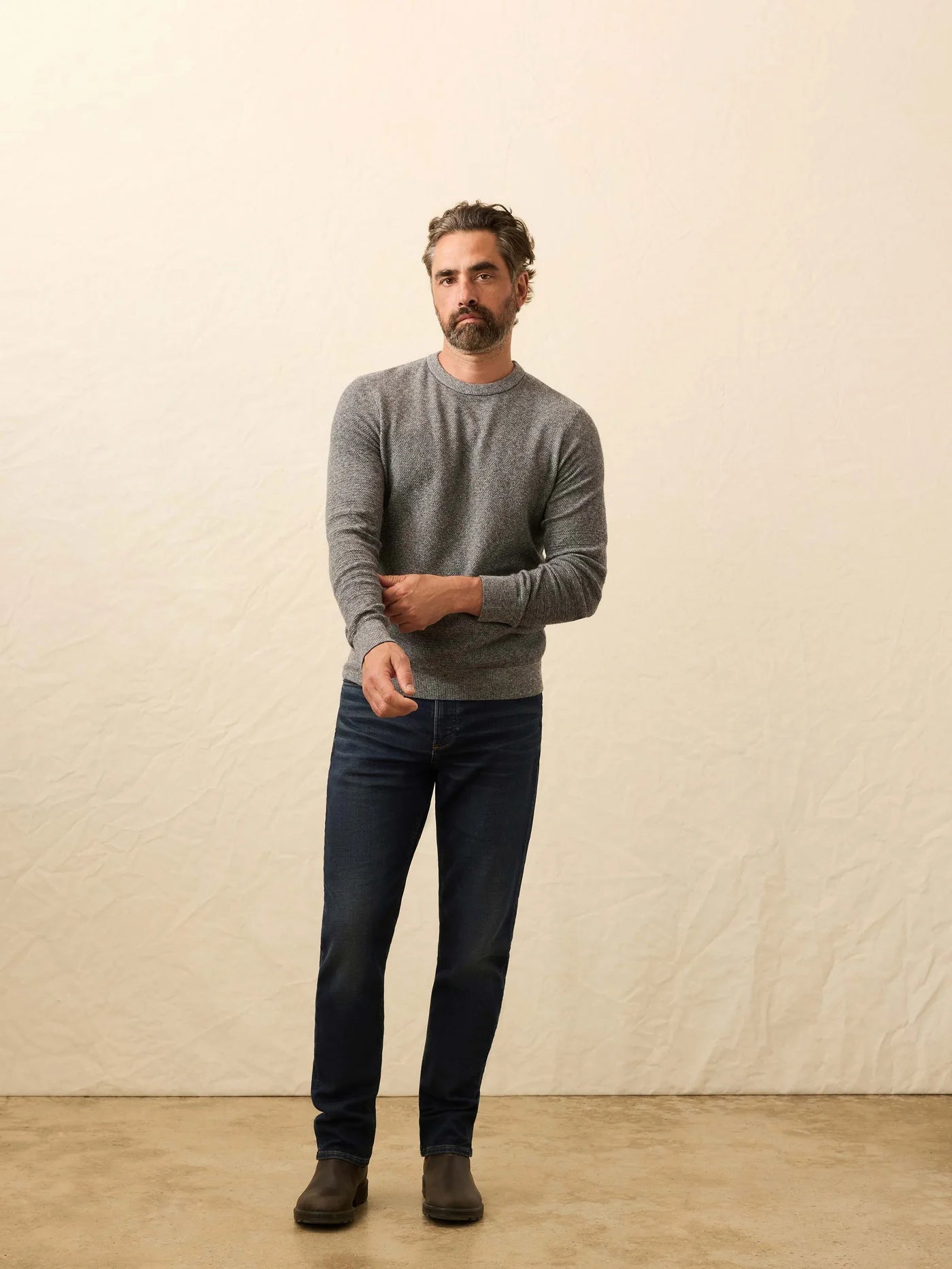 Jackson Crew Sweater | Dark Ash Feeder