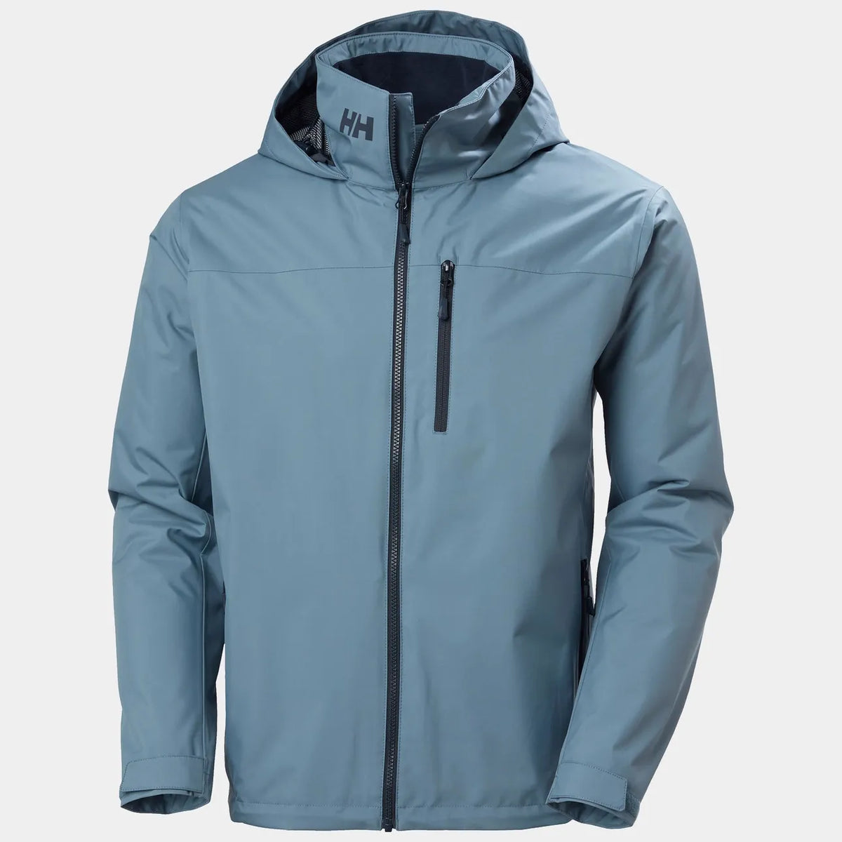 Crew Hooded Midlayer Jacket | Washed Navy