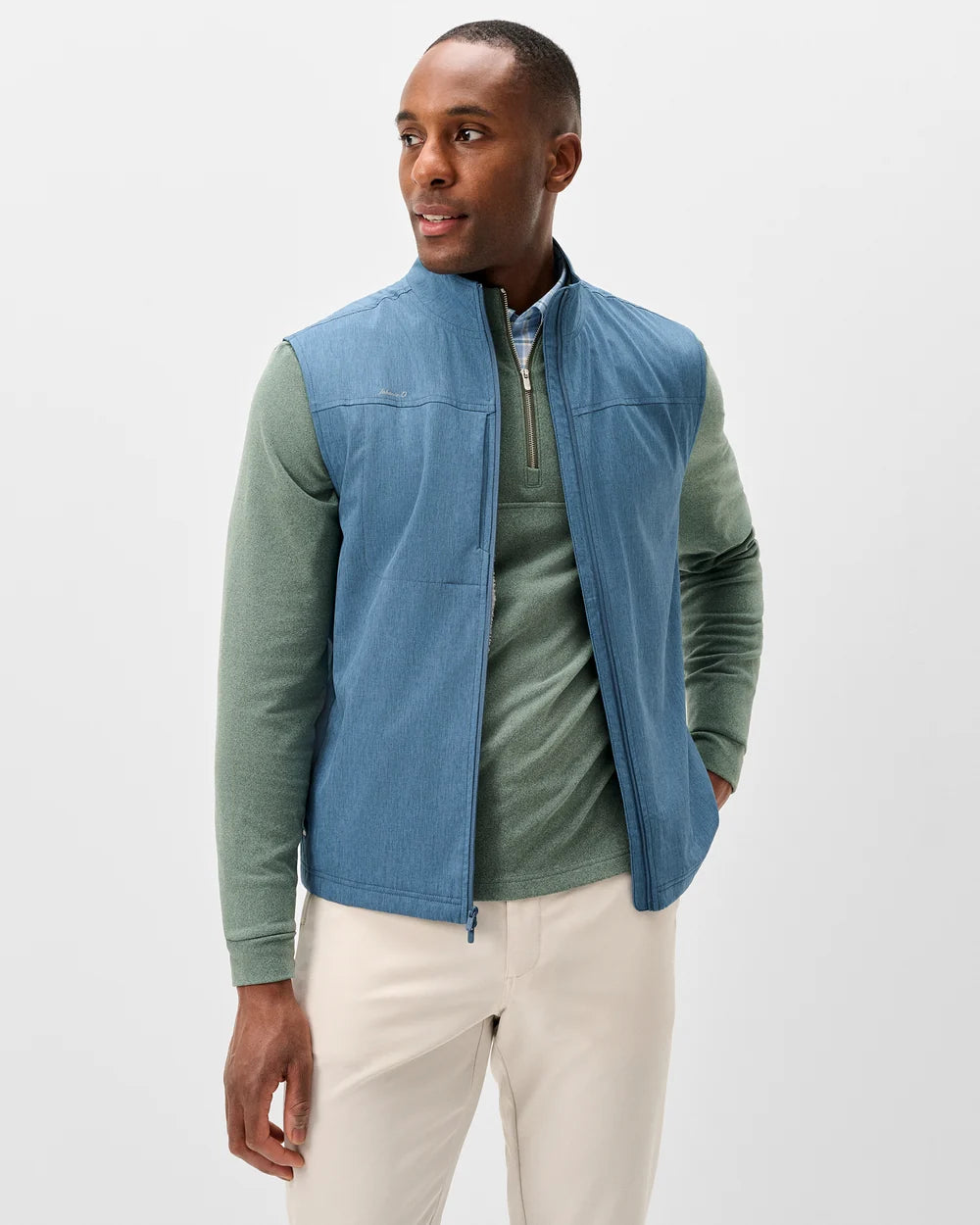 Big Sur Full-Zip Performance Vest | Bayou