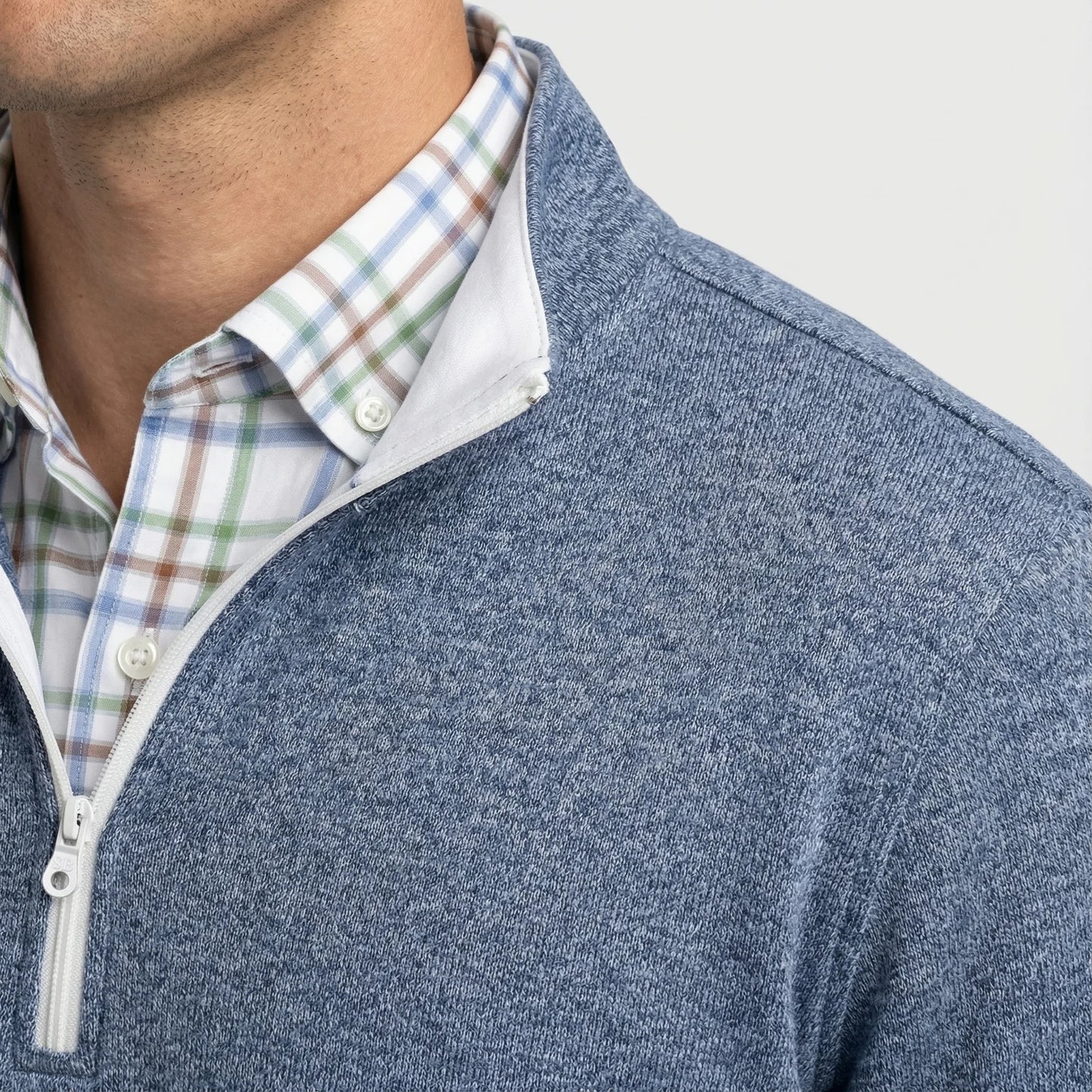 Marled Sweater Knit | Indigo