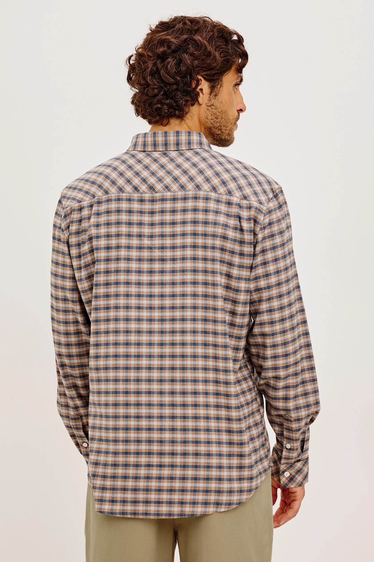 Vance Shirt | Cedar Navy Silver