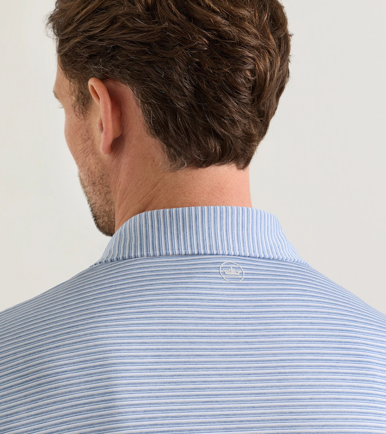 Timbre Perf Jersey Polo | Grey Mist