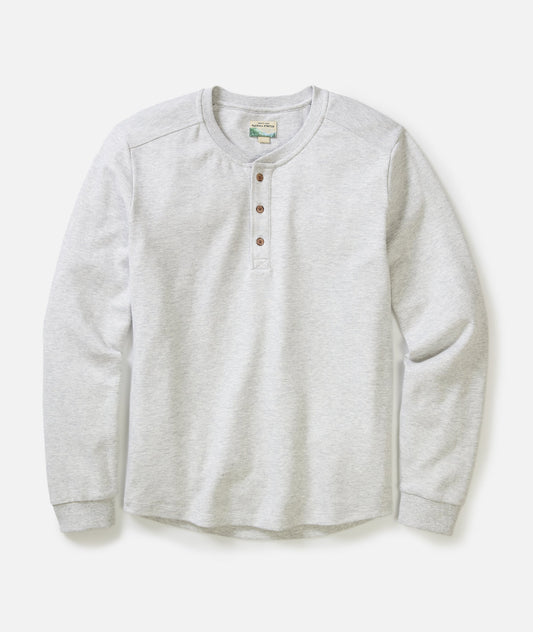 Pacifica Stretch Henley | Light Grey