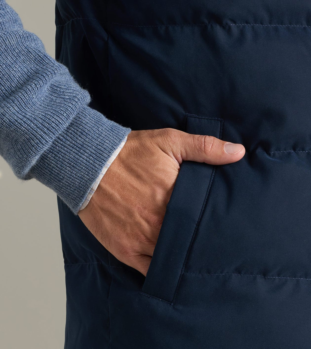 Bedford Quilted Vest | Dark Navy