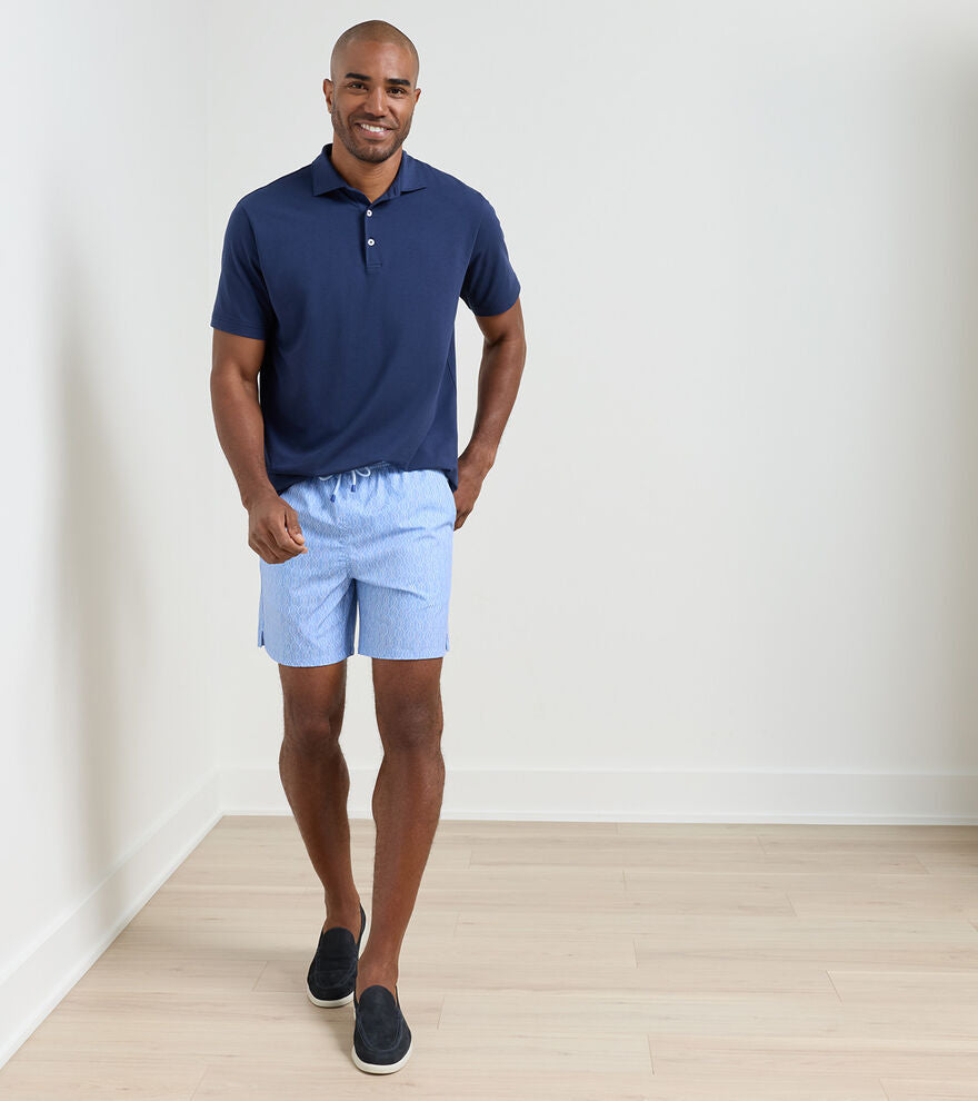 Nautical Ropes Swim Trunk | Bluebird