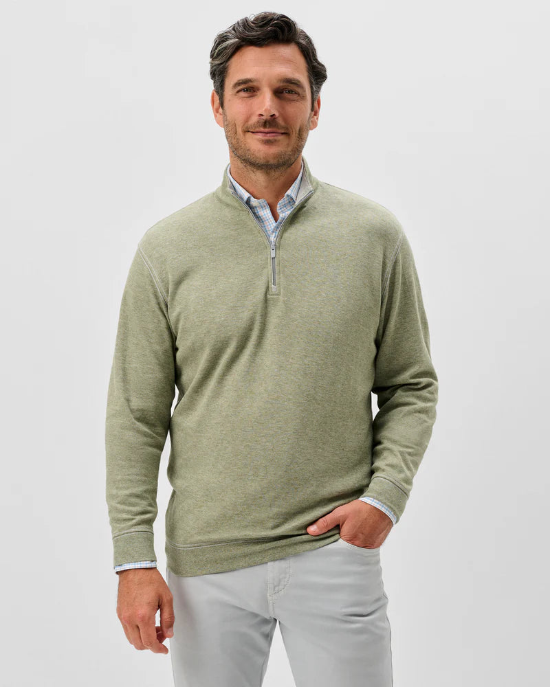 Hanks 1/4 Zip | Pesto