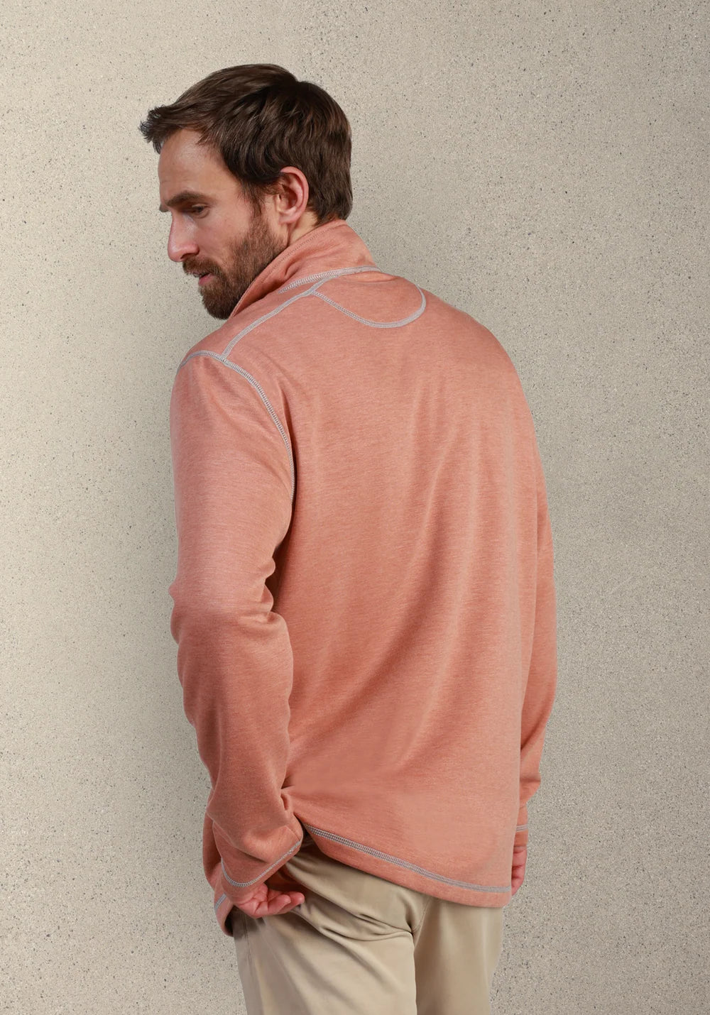 Sea Ranch Fleece 1/4 Zip | Brick