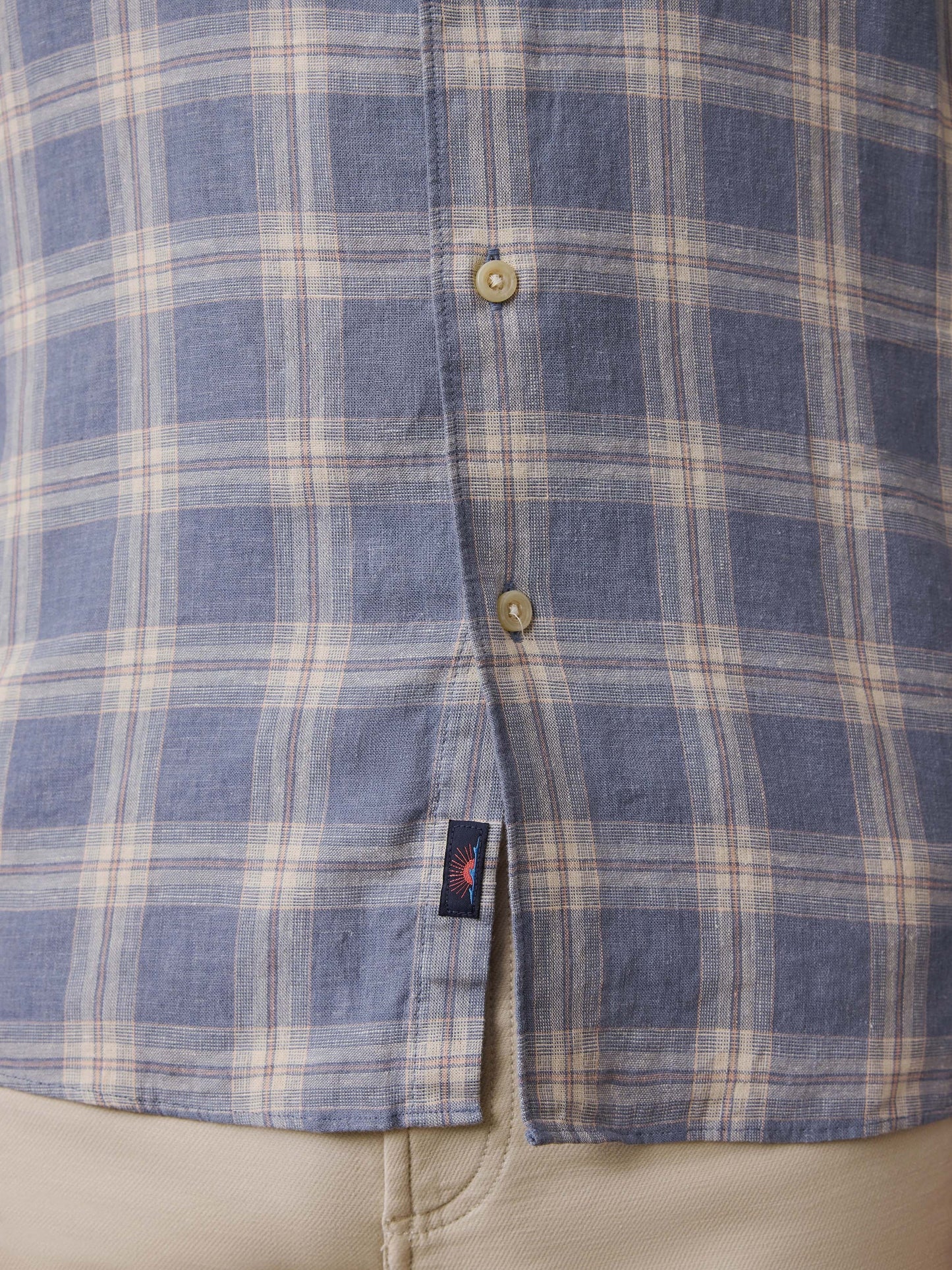 Hunting Island Shirt | Shore Flint Plaid
