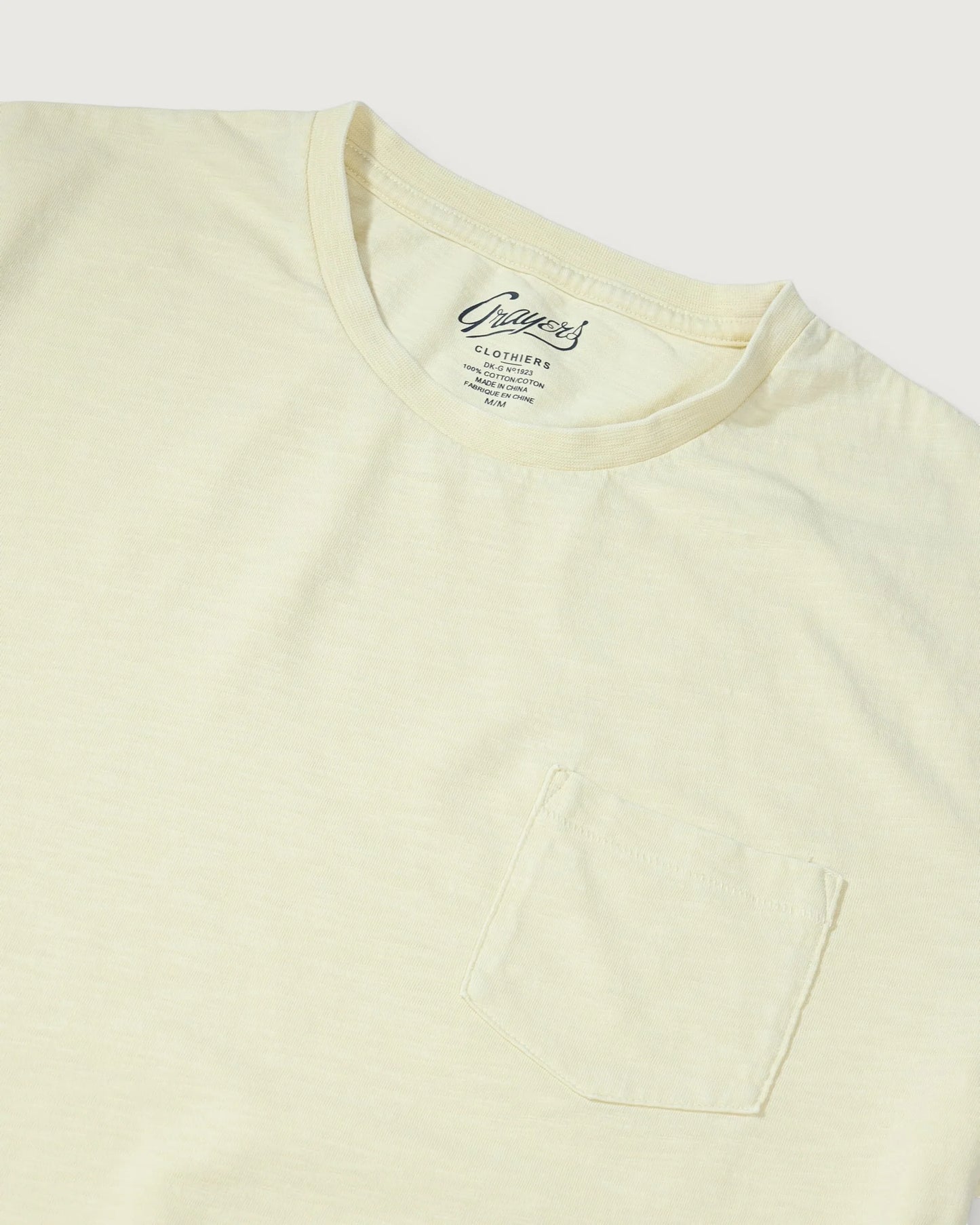 Sunwashed Pocket Tee | Cloud Cream