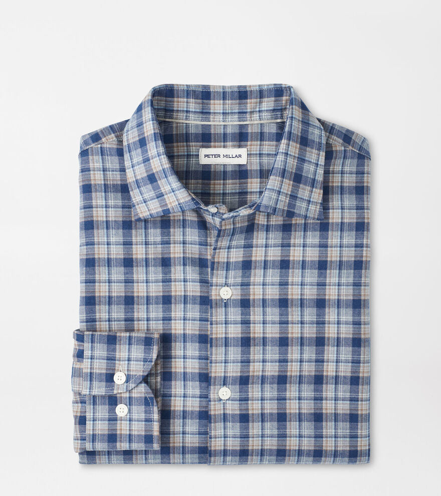 Whitecap Flannel Sport Shirt | Blue Haze