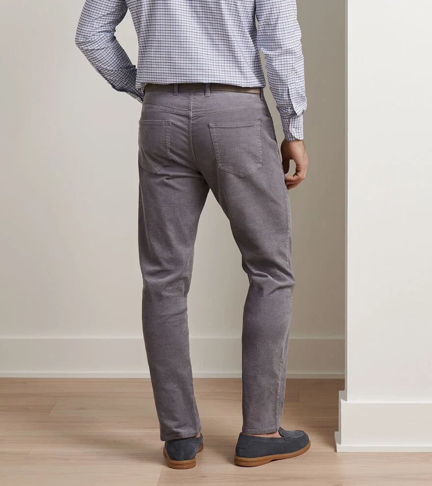 Superior Soft Cord Five-Pocket Pant | Oslo Grey