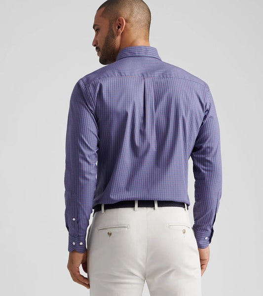 Conway Crown Lite Cotton-Stretch Sport Shirt | Parisian Fig