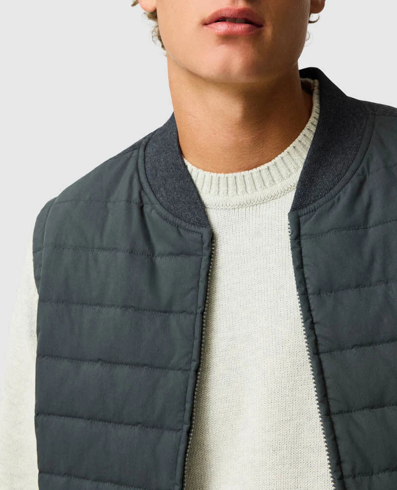 Woodside Vest | Pewter
